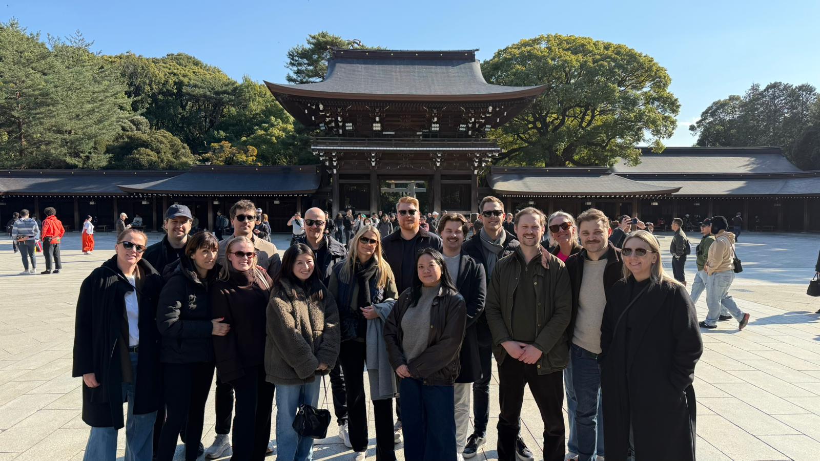 Amidays-teamet på tur i Tokyo