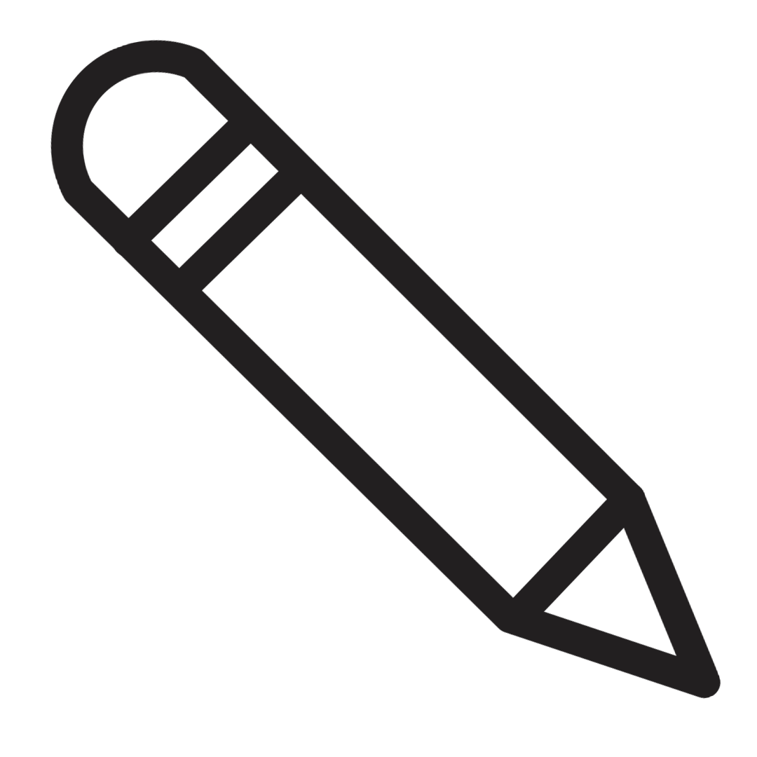 Tekstproduksjon ikon